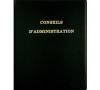 Registre Exacompta Présence Conseils d'Administration 29,7x21cm Vertical 100p G