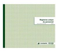 Registre Exacompta Unique du personnel 100p G