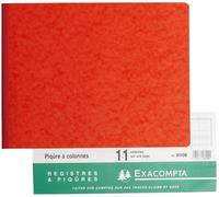 Registre Piqure 20f 11 Colonnes/1 Page 25x32 Italienne 6110