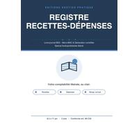 Registre Recettes-Dépenses Audioprothésiste Libéral: Livre-journal BNC conforme à l'article 99 du CGI | Micro-BNC & déclaration contrôlée | Recettes ... sur 2 ans | Grand format 8,5 x 11