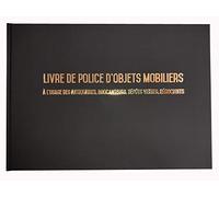 Registre spécial Antiquaire, Brocanteur - Livre de police d'objets mobiliers - Registre de brocante