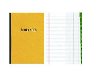 Registre standard elve piqué a4 210x297mm échéancier 100 pages