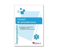Registre - Transport Sanitaire - Carnet de désinfection - M008
