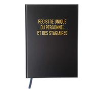 Registre unique du personnel + Registre des stagiaires - Version 2026-100 pages - Qualité premium - UTTSCHEID