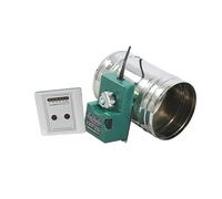 registre ventilation motorisé clapet Actionneur de volet d'air électrique motorisé 16 Nm 60 S, contrôleur à 5 positions et interrupteur d'angle 220 V(125mm)