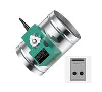 registre ventilation motorisé clapet Actionneur de volet d'air électrique motorisé 16 Nm 60 S, contrôleur à 5 positions et interrupteur d'angle 220 V(80mm)