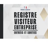 Registre Visiteur Entreprise: Plus de 1000 visites à enregistrer concernant les entrées et sorties des visiteurs dans les entreprises ou établissements