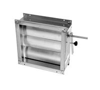 Registres à lames sans moteur Carma 9008/9010, montés par Zehnder - CZIOPT044257