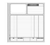Cahier de commande Manifold Le Dauphin autocopiant A4 50 pages triple exemplaires G