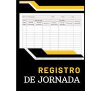 Registro de Jornada: Cuaderno Mensual para Inspección Horarios de los Empleados | Libro Laboral Para Pequeñas Empresas y Asalariados | Lleva una ... Vacaciones, Bajas Acorde a la Legislación
