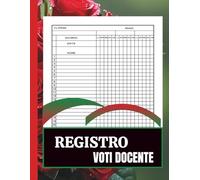 Registro Voti Docente: Per documentare in modo sistematico le valutazioni e le performance degli studenti, nonché per facilitare la registrazione dei voti da parte degli insegnanti