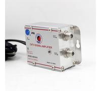 Réglable 1 en 2 sur CATV câble TV séparateur amplificateur 20dB numérique TV antenne Signal Booster TV amplificateur 45-860 MHz amplificateurs - Type 1 in 2 out