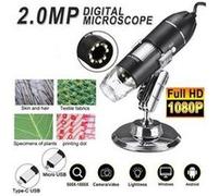 Réglable 1000x 2mp 1080p 8 led microscope numérique type-c/micro usb G