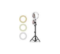 Réglable 120cm photographie trépied , 26cm led selfie light-ring éclairage en continu de dimmable remplir lampe avec usb