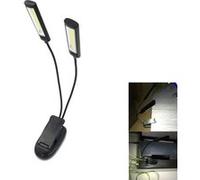 Réglable 2xCOB clip flexible lumière extérieure lampe BBQ liseuse Super Bright G