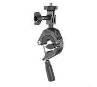 Réglable à 360° pour support de vélo pour caméras d'action, pince de fixation de barre de sécurité de moto avec rotule, grand tube adaptateur pour DJI Action 5 Pro 4/3, pour Insta360 pour X5/X4/Ace