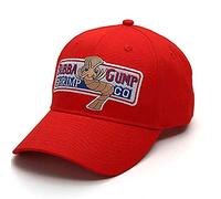Réglable Bubba Gump Shrimp Casquette De Baseball De Broderie Snapback Chapeaux en Cours Sport Costume Baseball Hat pour Les Hommes des Femmes (Rouge)
