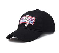 Réglable Bubba Gump Shrimp Casquette De Baseball De Broderie Snapback Chapeaux en Cours Sport Costume Baseball Hat pour Les Hommes des Femmes (Noir)