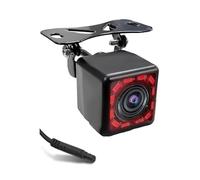 réglable caméra recul Voiture Caméra Recul Avant 4 Broches HD Rétroviseur 12 Lampes Infrarouges Grand Angle Vision Nocturne À 170 Grés Accessoires Stationnement Voiture