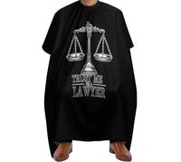 Réglable Cape de Coupe de Cheveux, Croyez-moi, je suis avocat, Tablier de Coiffure Portable Cape de Cheveux pour Femmes Hommes Adultes