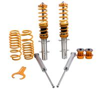 Réglable Coilover Suspension Kit Combinés Filetés For Vw Golf Mk4 1.9 Tdi 2.0