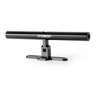 Réglable Guidon Moto Support De Montage Universel Renforcé pour Moto/Scooter/Moto Sport/Cycle, pour Téléphone/GPS/projecteur/phares(Black)