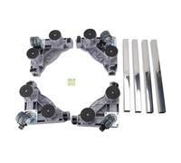 Réglable Heavy Duty Machine À Laver Base de Rouleau 660lb Charge Porteur 360 Rotation avec Frein pour Réfrigérateur Meubles Mobiles