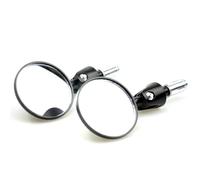 Réglable Mirror Rétroviseur De Guidon De Moto en Aluminium pour Kawasaki pour Z250, Pivotant Et Rabattable, Grand Champ De Vision.