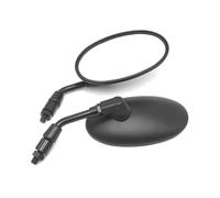 Réglable Mirror Rétroviseur De Moto pour Suzuki Boulevard M109R DRZ 400 Intruder M1500, Rétroviseur De Guidon Rotatif À 360°(Noir)