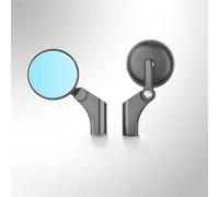 Réglable Mirror Rétroviseurs Moto pour pour CB500X NC750X pour CB750 CRF1100L Africa Twin, Gauche Et Droit, avec Réflecteur.(Noir 2)