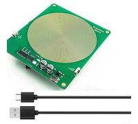 Réglable pour générateur d'ondes Schumann, dispositif à onde sinusoïdale avec circuit anti-interférence, environnement calme, coque en acrylique, alimentation USB (Pro)