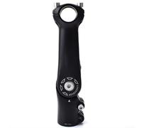 Réglable pour tige de 0 à 90 degrés pour fourche de 28,6 mm, adaptateur de guidon de 25,4 à 31,8 mm, extension en alliage d'aluminium 6061 avec triple verrouillage à vis pour (28,6 x 25,4 x 110)