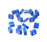 réglable résistance variable 10PCS 3386P potentiomètre précision résistance réglable 100 200 500 ohm 1K 2K 5K 10K 20K 50K 100K 200K 500K 1M ohm 103(1M Ohm)