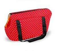 Réglable Sac pour Chien,Sac Transport Chat Chien Portable Chien de Gros Chiens Voyage Double épaule Sac à Dos Sport équitation randonnée en Plein air(Red,S)