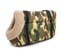 Réglable Sac pour Chien,Sac Transport Chat Voie de Plein air Pet Sac à bandoulière Confortable Sacs Country Style Floral Chiot Carrier Soux Souchail Suspension Nid pour(1,L)