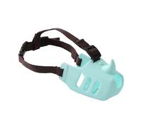 Réglable Silicone Museliere pour Chiens, Empêcher de Mordre, de Mâcher, de Manger sans Distinction et d'aboyer, Muselière Baskerville Convient aux Chiens de Petite et Moyenne Taille (Bleu)