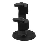 Réglable Support Mural Verrouillable pour Guitare Acoustique Noir | Résine, Rembourrage Épais en Gel Souple, Verrouillage Automatique, pour Banjos et Salles de Pratique