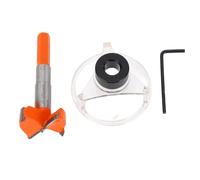 Réglable Trou Scie Bois Trou Cutter 3 Flûte Conception pour Cabinet Porte Panneau De Forage avec Cache-Poussière Dur Alliage 35mm