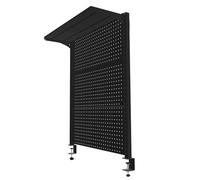 RéglableClamponDeskShelfOrganizerSteelNoDrillHutchforHomeOffice2Styles66x90cmPerfect for DesktopEconoming and EasyInstallation