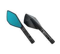 Réglables Rétroviseur Latéral Moto Pour Kawasaki Pour Z900, Pour Z900RS, Pour Z800, Pour Z1000, Avec Vis Et Fixations De Guidon Rétroviseurs de guidon de moto(Noir)