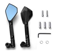 Réglables Rétroviseur Pour Moto Pour YAMAHA Pour Tricity 155 300 2016 2017 2018 2019 2020 2021 Rétroviseurs Latéraux Offrant Vision Claire Rétroviseurs de guidon moto(Noir)