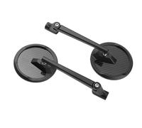 Réglables Rétroviseurs Moto Pour Kawasaki Pour Z750 Pour Z800 Z 750 800, Rétroviseur Latéral Avec Effet Amortisseur Rétroviseurs de guidon de moto(Couleur 1)