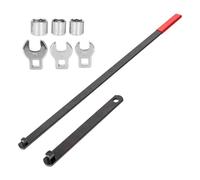 Réglage de la courroie de manipulation, tendeur de sangle de côte de hanche de manutention, ensemble d'outils de courroie serpentine en 8 parties | Fonctionnalité polyvalente : accessoires de