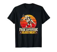 Réglage de l'attitude Libre Lutte drôle T-Shirt