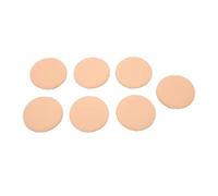 Réglage des houppettes de maquillage, éponge naturelle de houppette de 7 pièces pour le maquillage(Couleur)