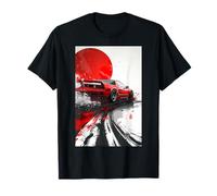 Réglage des voitures de course JDM NSX Japan Rising Sun Drift Import T-Shirt