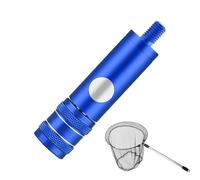 Réglage du joint de pêche - Connecteur de pôle net | Adaptateur de tête de filet pour pêche, ajustement du joint du connecteur de réseau en alliage de 8 mm, adaptateur de remplacement