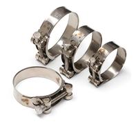 Réglage du tuyau en acier inoxydable Colliers de serrage en acier inoxydable, colliers de serrage for tuyaux, plusieurs tailles(56 59mm)