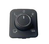 Réglage Miroir Rétro Compatible Avec VW Pour Golf 8 GTI Pour Passat B8 Pour CC Pour J&etta MK7 Pour T-Cross T6 3G0959565C Bouton Commutation Joystick Rétroviseur(With Folding)