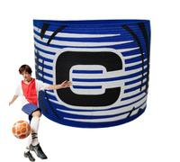 Réglage sans effort : notre bande de capitaine de football vous permet de | Captain Authority : affichez votre capitainerie sur le terrain avec un brassard de football ayant une lettre C. Gardez les